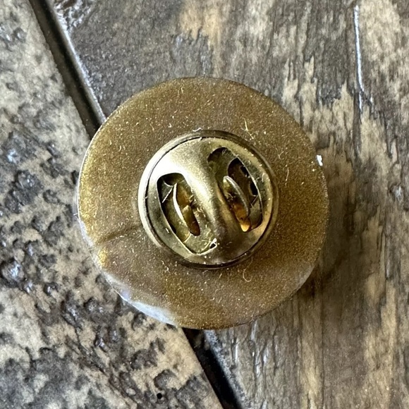 VTG Girl Scout Membership Star Pin Special Year 2000 Millennium Disc Backing - Picture 2 of 3